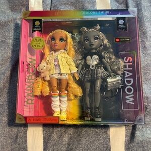 Rainbow High Sunny Luna Madison Twins 2-pack  2023 11” Doll - NIB